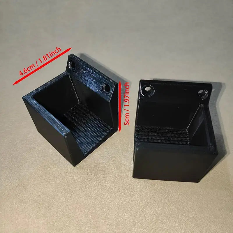 【S】2PCS Spirit Level Wall Mount Holders With Durable Construction And Easy Installation Perfect For Garage Workshop Tool Storage
