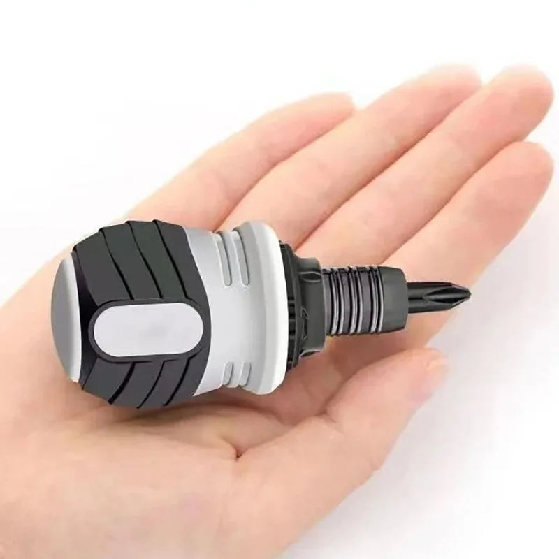 New Ratchet Screwdriver Set Dual-Purpose Short Shaped Radish Head Screwdriver High Hardness Labor-Saving Screwdriver DIY Tools