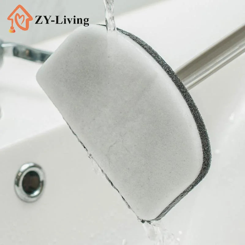 Bathroom Sponge Cleaning Brush Multi-Functional Tool Long Handle Removable Household Floor Bathtub Brushes Ceramic Tile Brush