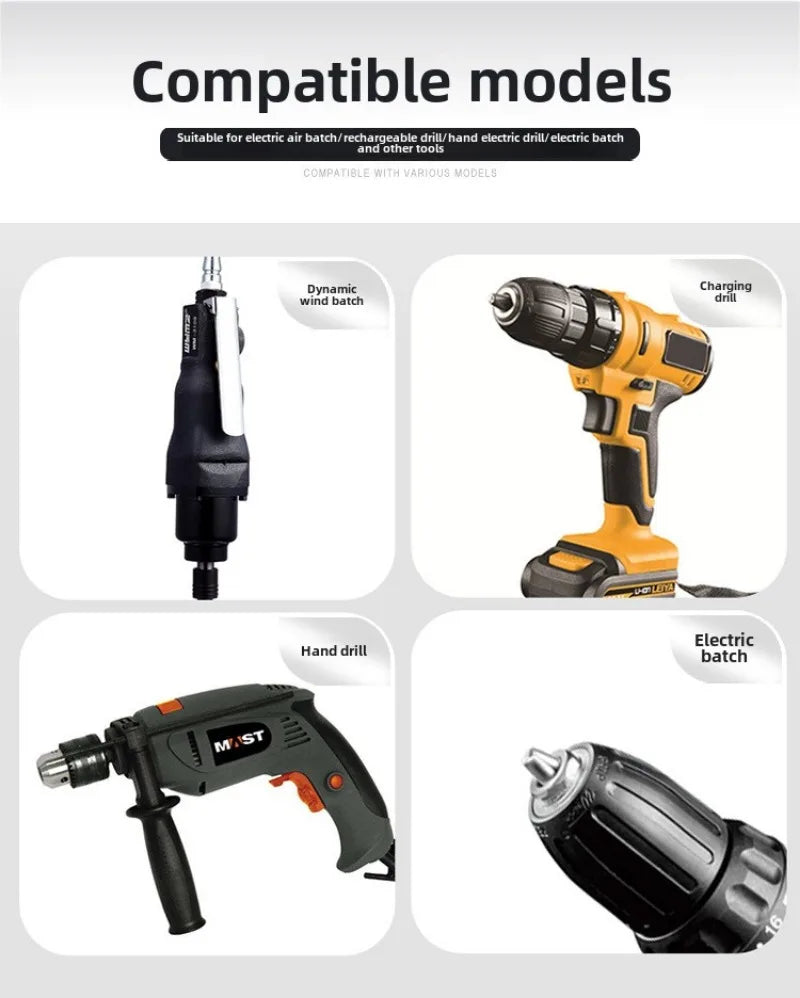 Screwdriver Set Strong Magnetic Batch Head Steel Slotted Cross Screw Driver Bits Car Repair Utility Electric Tool Accessories