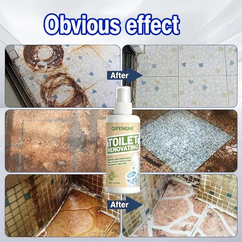 Bathroom Toilet Renovation Spray, Convenient Nursing & Maintenance for Long-Lasting Cleanliness