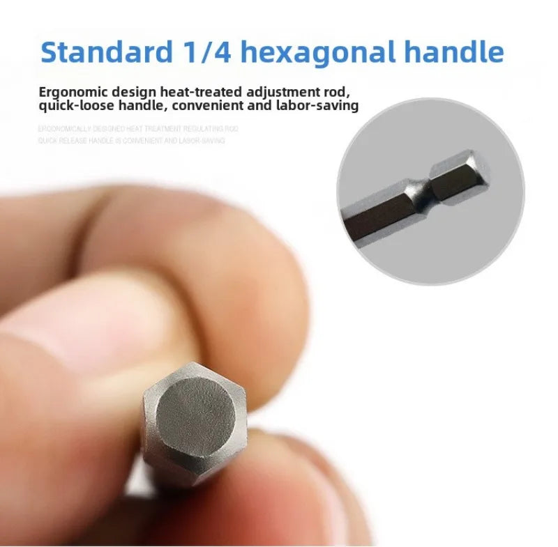 Screwdriver Set Strong Magnetic Batch Head Steel Slotted Cross Screw Driver Bits Car Repair Utility Electric Tool Accessories