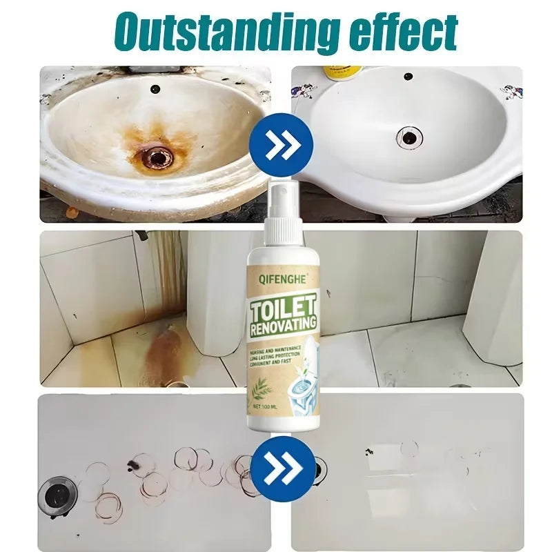 Bathroom Toilet Renovation Spray, Convenient Nursing & Maintenance for Long-Lasting Cleanliness